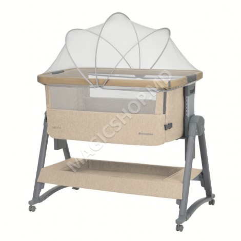 Pătuț de copii Kikkaboo Nanna 2 Army Side - diverse culori